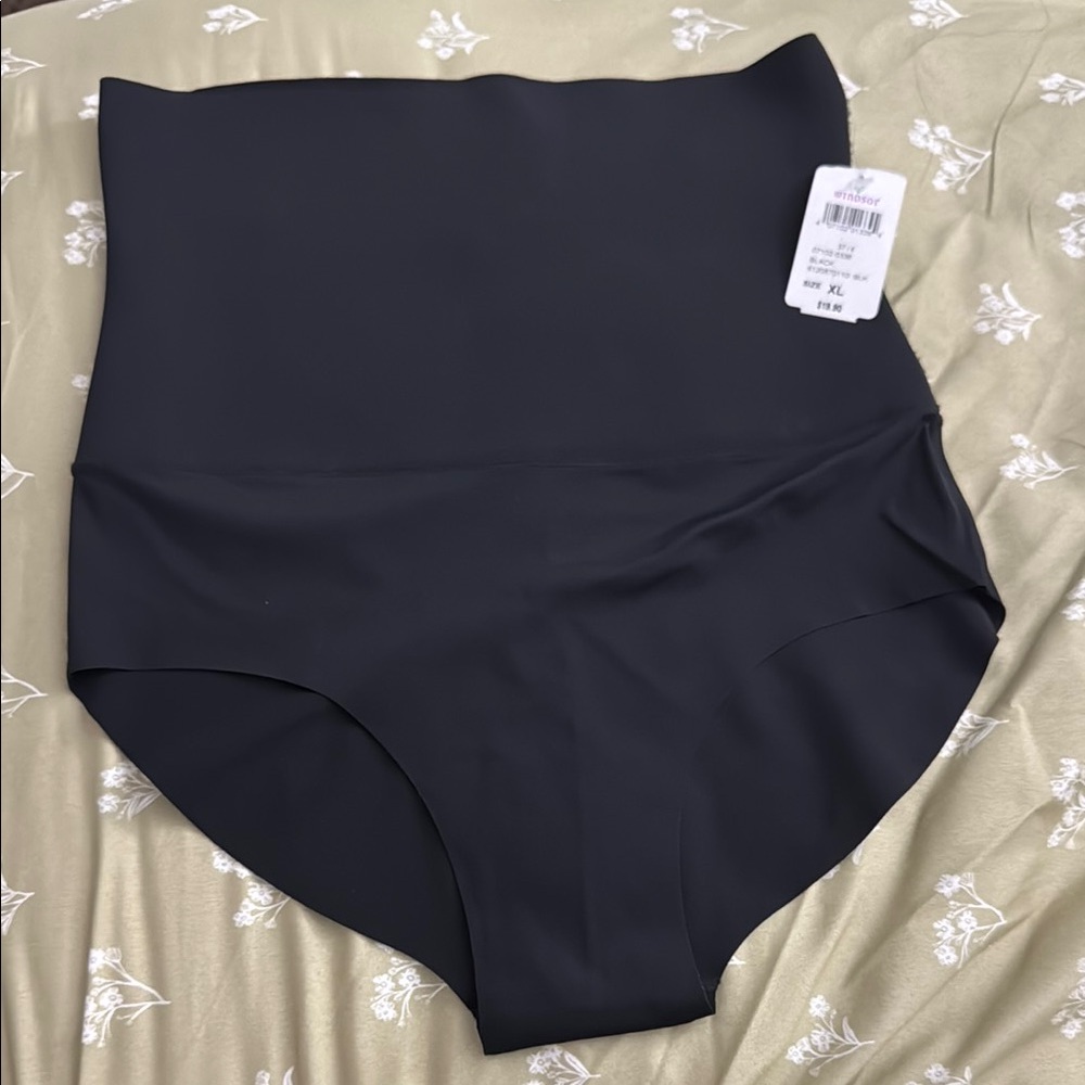 WINDSOR High-Waisted Black Women's girdle panty for dresses NWT
